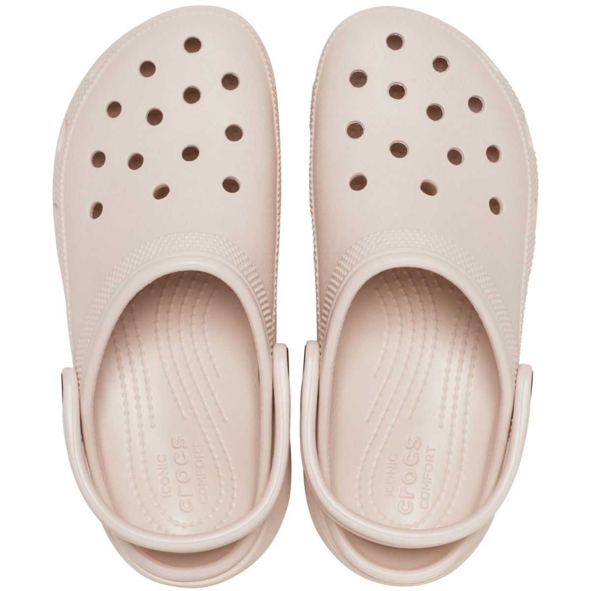 Crocs - Classic Platform - Damen Clogs mit Plateausohle - Altrosa (Quartz) – Bild 4