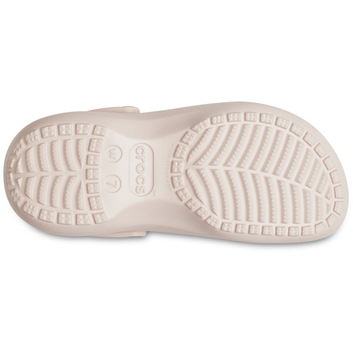 Crocs - Classic Platform - Damen Clogs mit Plateausohle - Altrosa (Quartz) – Bild 5
