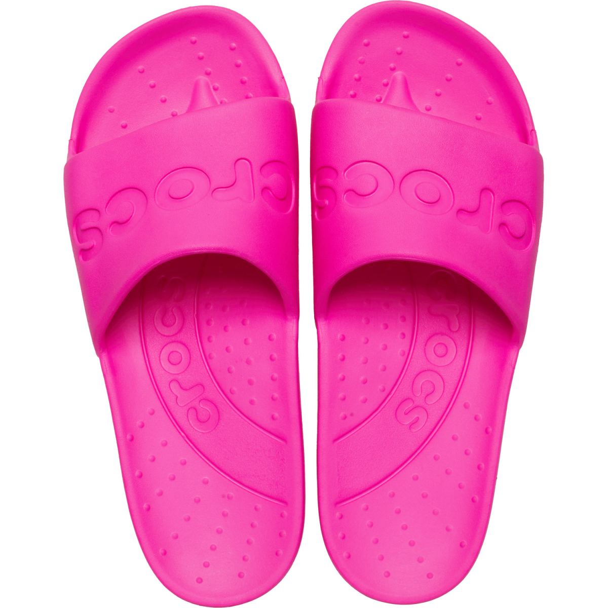 Crocs - Classic Slide - Damen Pool Sandale - Candy Pink – Bild 5