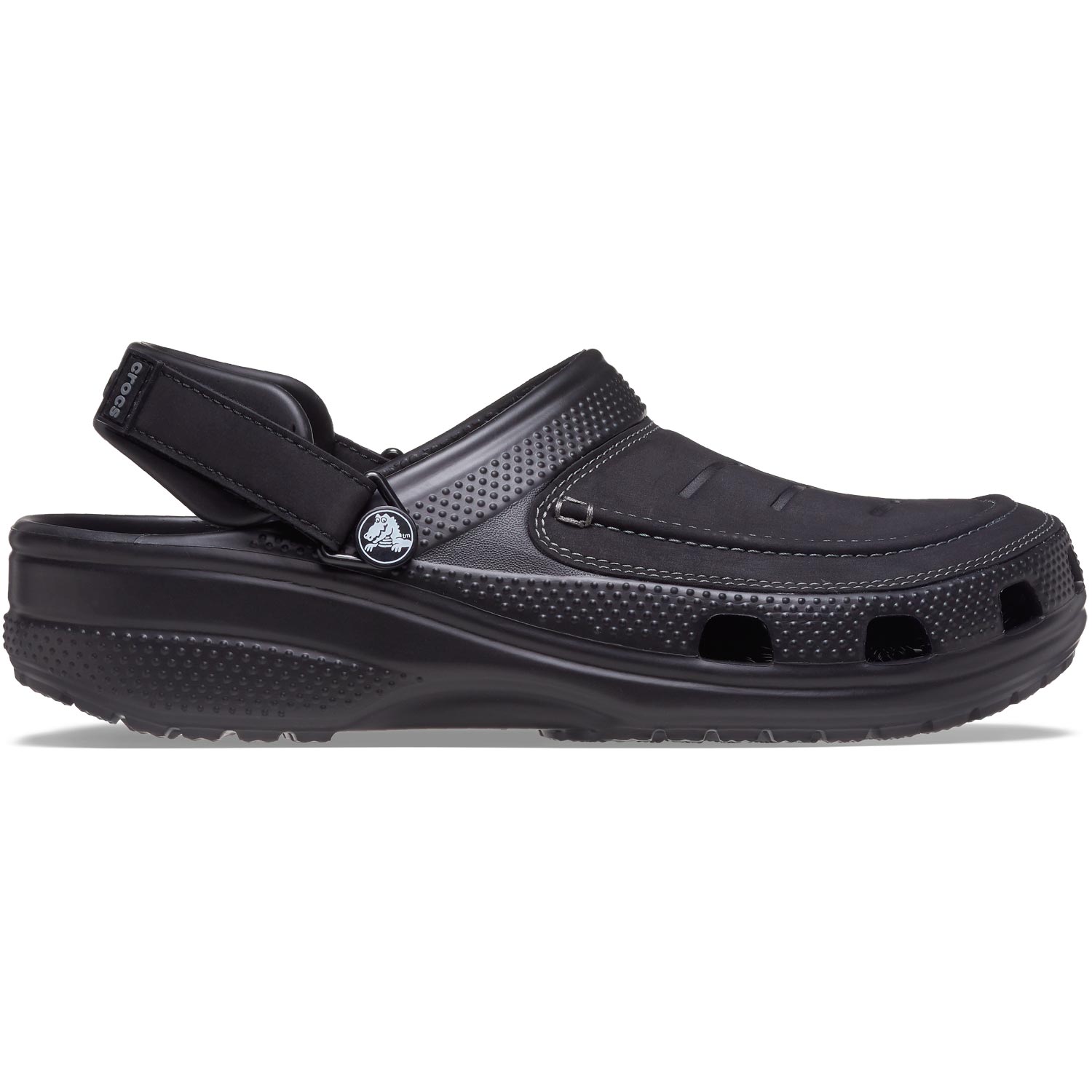 Crocs - Yukon Vista II LiteRide - Herren Komfort Clog-Sandale - Schwarz (Black/Slate Grey)
