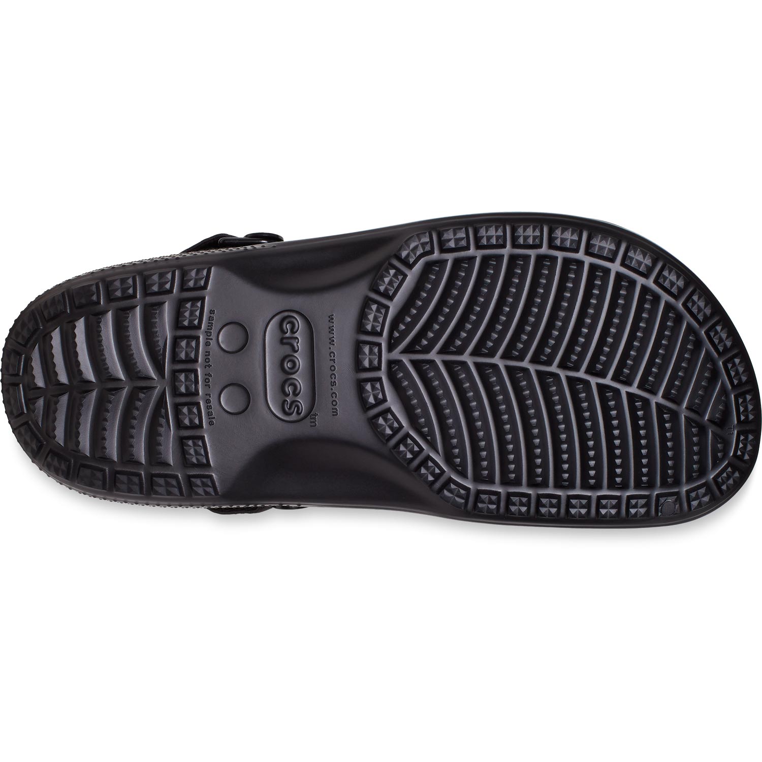Crocs - Yukon Vista II LiteRide - Herren Komfort Clog-Sandale - Schwarz (Black/Slate Grey) – Bild 4