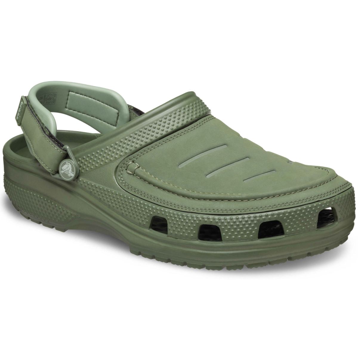Crocs - Yukon Vista II LiteRide - Herren Komfort Clog-Sandale - Armeegrün (Army Green) – Bild 2