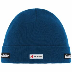 Eisbär - Renan RL SKA - Unisex Beanie mit Umschlag - Blau (Ultramarine)