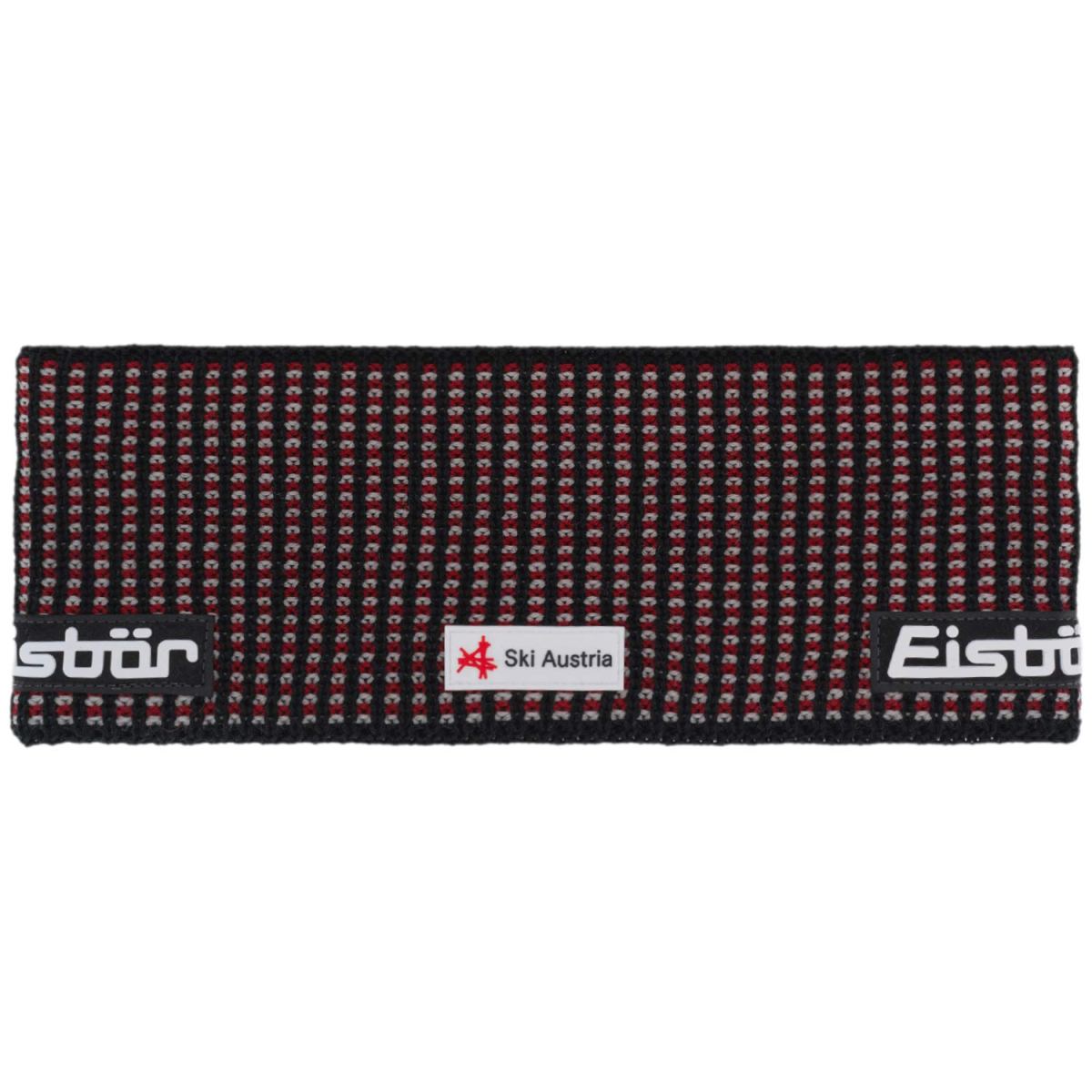 Eisbär - Fly RL SKA - Unisex Stirnband mit Fleece-Inlet - Schwarz/Sandstone/Burgund