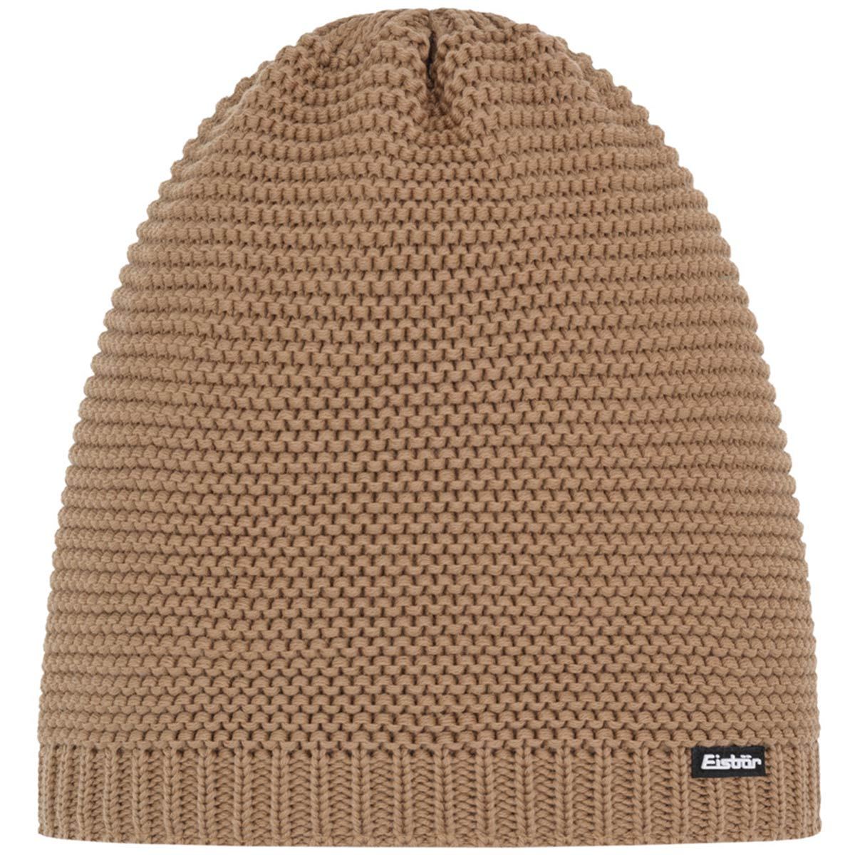 Eisbär - Corson OS - Unisex Winterbeanie mit Fleeceband - Braun (Cappuccino)