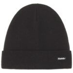 Eisbär - Skater - Unisex Beanie mit Umschlag - Schwarz (Black)