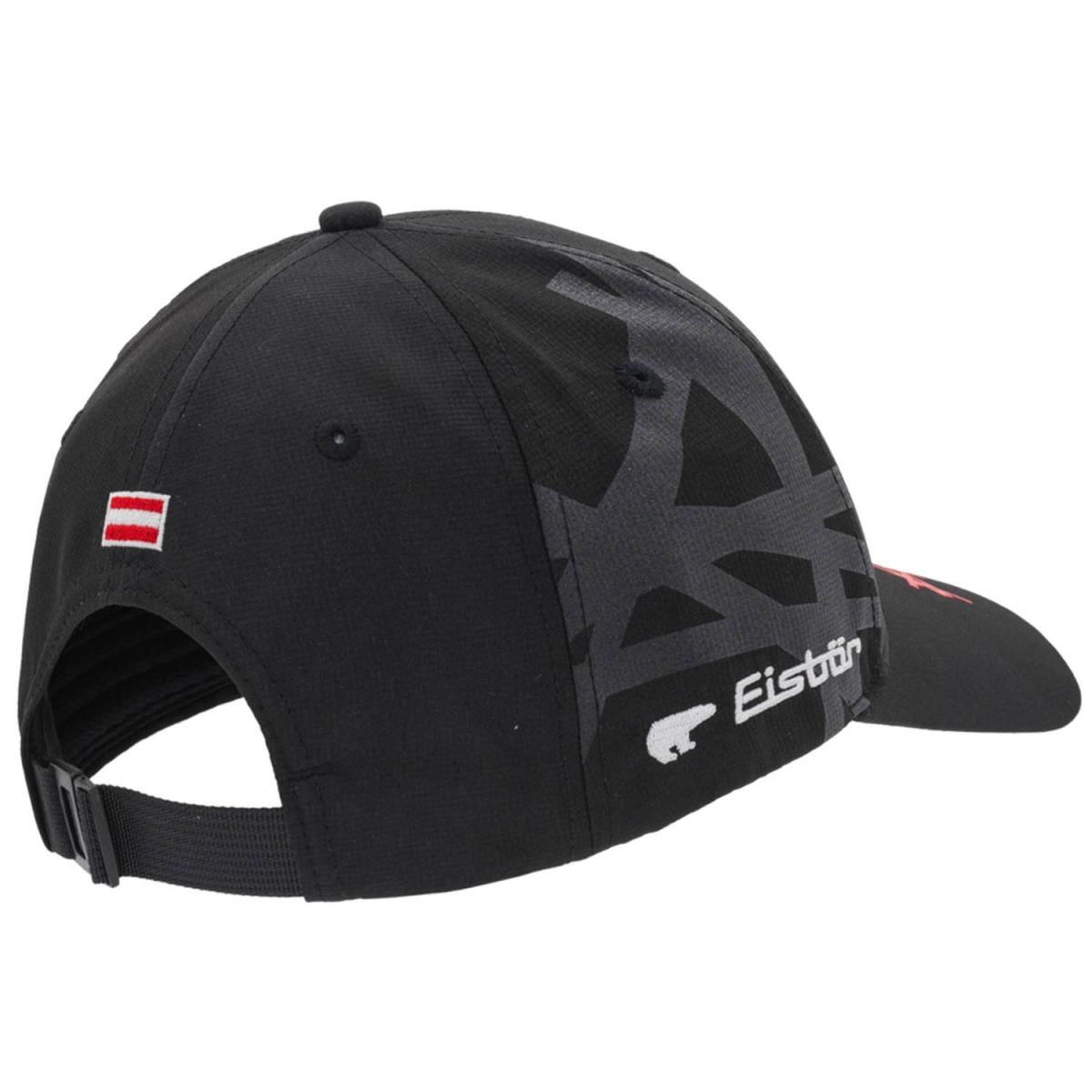 Eisbär - Ora Cap SKA AT - Unisex Kappe im Baseball-Cap-Schnitt - Schwarz – Bild 3