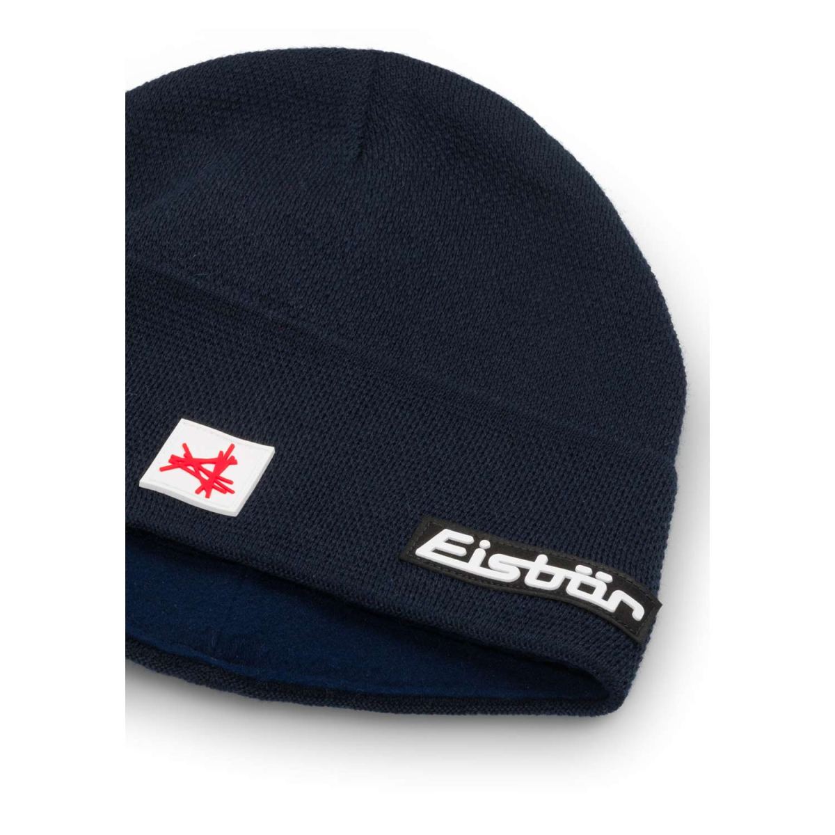 Eisbär - Rai MÜ SA - Unisex Haube mit Fleeceband - Nachtblau – Bild 2