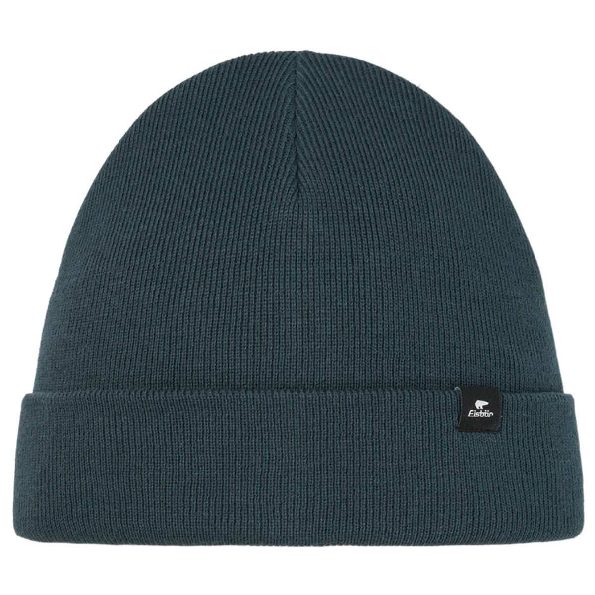 Eisbär - Skater MÜ 2.0 - Unisex City-Beanie mit Umschlag - Dunkelblau (Midnight)
