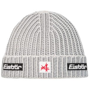 Eisbär - Sorrak MÜ SA - Unisex Haube mit Fleeceband - Weiß/Grau (White/Graumele)