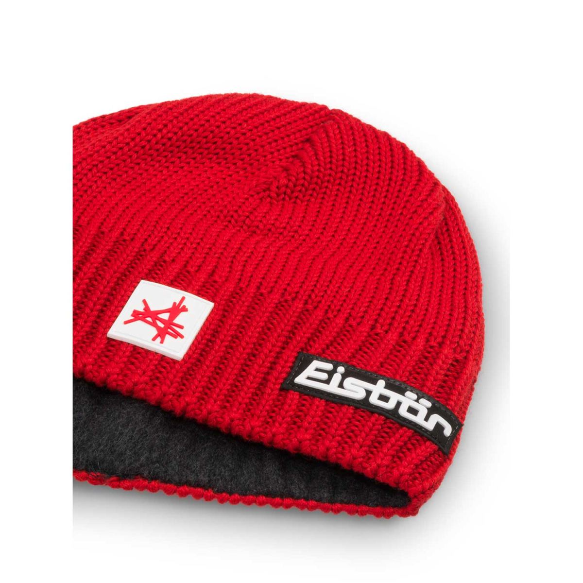 Eisbär - Trop MÜ XL SA - Herren Wintermütze mit Fleeceband - Rot (Ketchup) – Bild 2