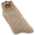 Fellhof - Alpaka - Unisex Socken Dick - beige