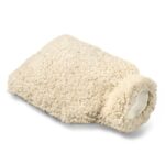 Fellhof - Wärmeflasche - mit Lammfellhülle Teddy - Beige