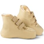 Fellhof - Bettschuhe - Unisex Lammfell-Schlafschuhe - Beige