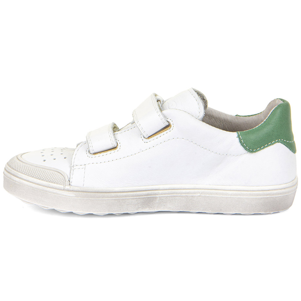 Froddo - Aster - Kinder Ledersneaker mit Klettverschluss - Weiß (White) – Bild 4