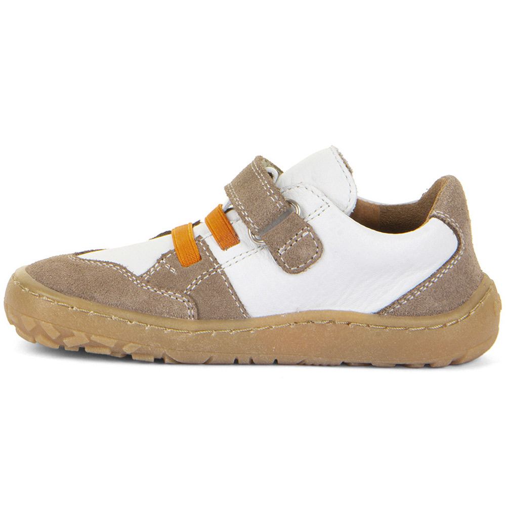 Froddo - Barefoot Splash - Kinder Barfußschuhe aus Leder - Weiß/Hellbraun (White) – Bild 3