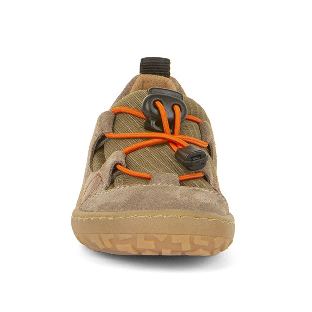 Froddo - Barefoot Trekk - Kinder Barfußschuhe mit Lederfutter - Hellbraun/Olivgrün (Olive) – Bild 5