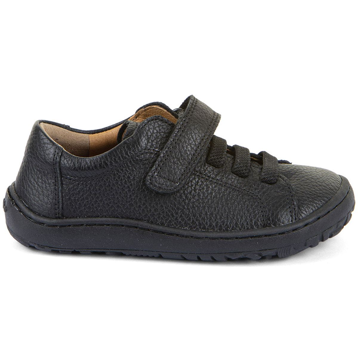 Froddo - Barefoot Elastic - Kinder Barfuß-Schulschuhe aus Leder - Schwarz (Black) – Bild 2