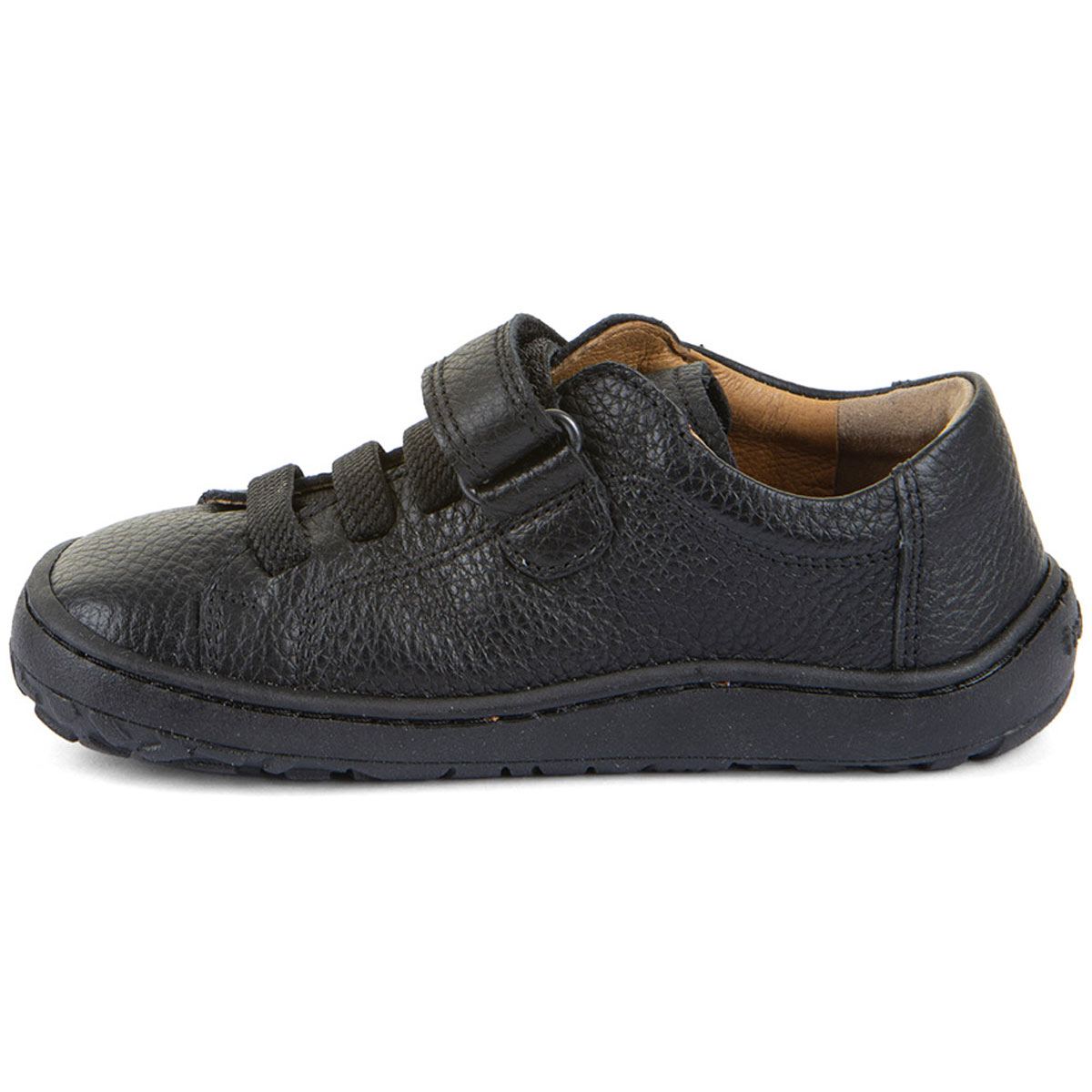 Froddo - Barefoot Elastic - Kinder Barfuß-Schulschuhe aus Leder - Schwarz (Black) – Bild 3