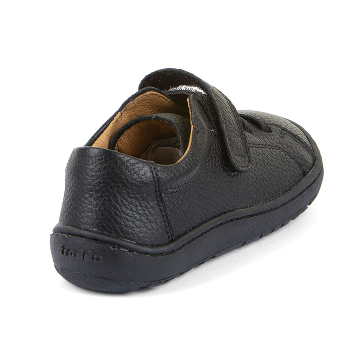 Froddo - Barefoot Elastic - Kinder Barfuß-Schulschuhe aus Leder - Schwarz (Black) – Bild 4