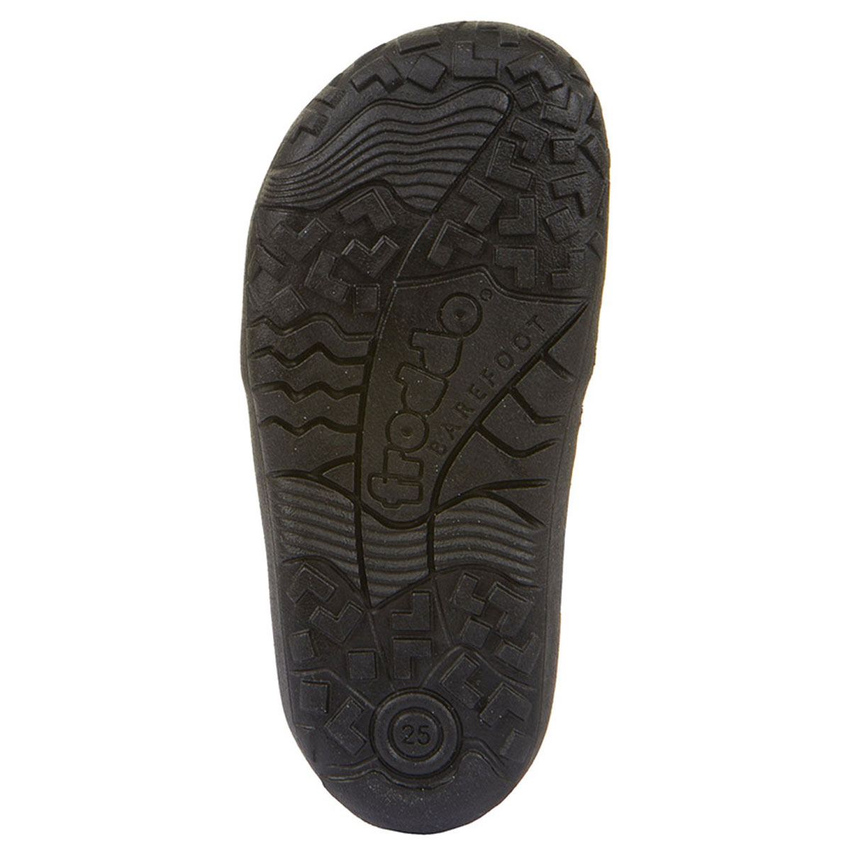 Froddo - Barefoot Elastic - Kinder Barfuß-Schulschuhe aus Leder - Schwarz (Black) – Bild 7