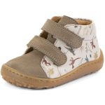 Froddo - Barefoot First Step - Kleinkinder Barfußschuhe mit Dino-Motiv - Beige Dino