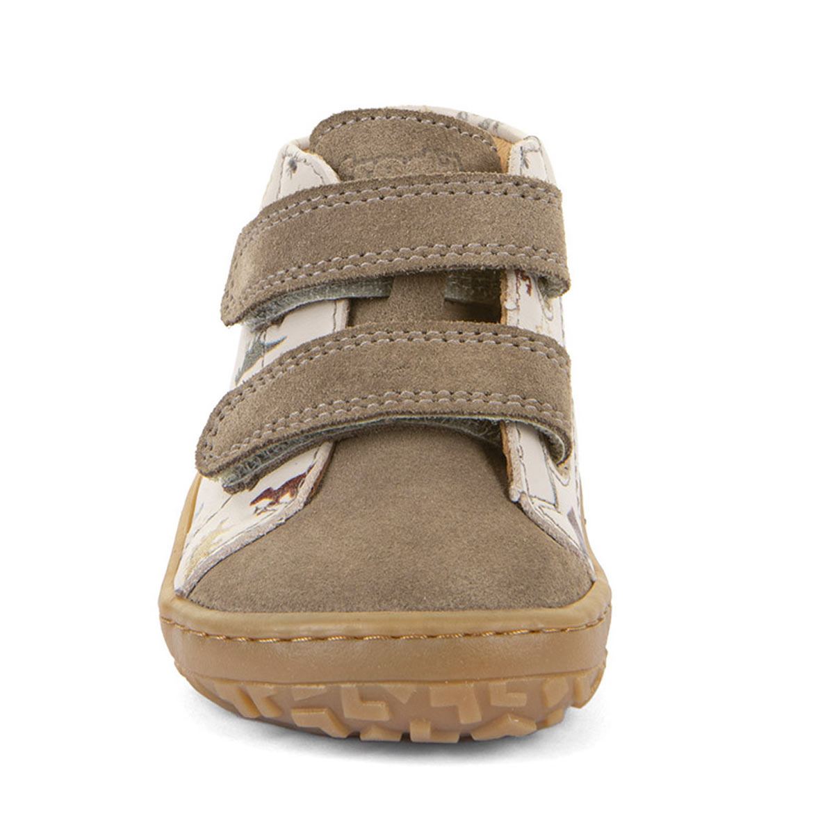 Froddo - Barefoot First Step - Kleinkinder Barfußschuhe mit Dino-Motiv - Beige Dino – Bild 5