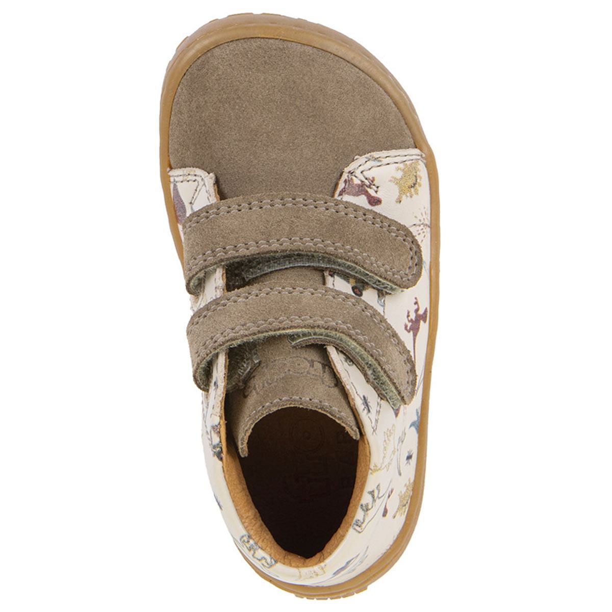 Froddo - Barefoot First Step - Kleinkinder Barfußschuhe mit Dino-Motiv - Beige Dino – Bild 6
