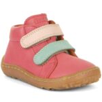 Froddo - Barefoot First Step - Mädchen Barfußschuhe aus Leder - Pink (Coral)