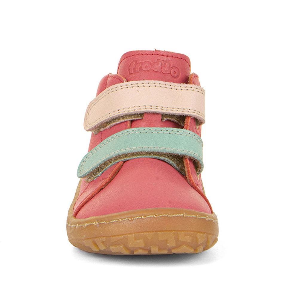 Froddo - Barefoot First Step - Mädchen Barfußschuhe aus Leder - Pink (Coral) – Bild 2