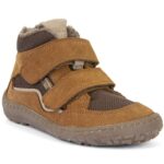 Froddo - FroddoTex Barefoot Wool - Kinder Wasserdichte Barfußschuhe - Braun/Dunkelbraun (Cognac)