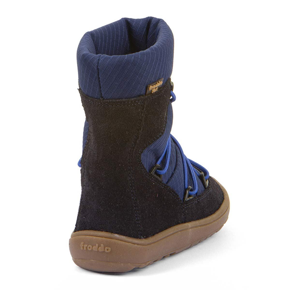Froddo - FroddoTex Barefoot Track Wool - Kinder Wasserdichte Barfußstiefel mit Wollfutter - Dunkelblau (Dark Blue) – Bild 4