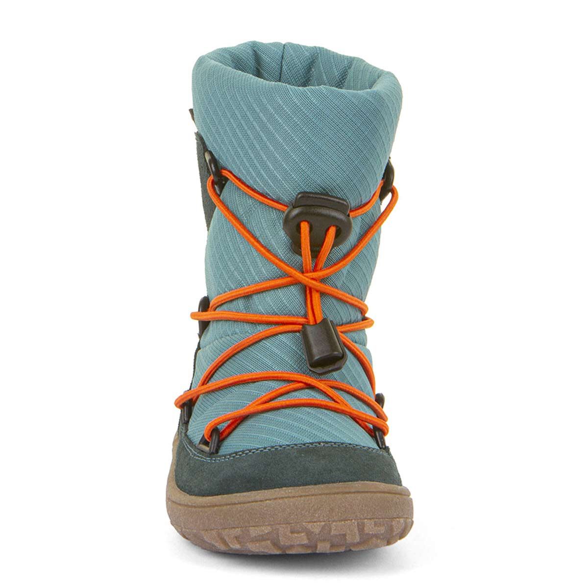 Froddo - FroddoTex Barefoot Track Wool - Kinder Wasserdichte Barfußstiefel mit Wollfutter - Blau/Petroleum – Bild 4