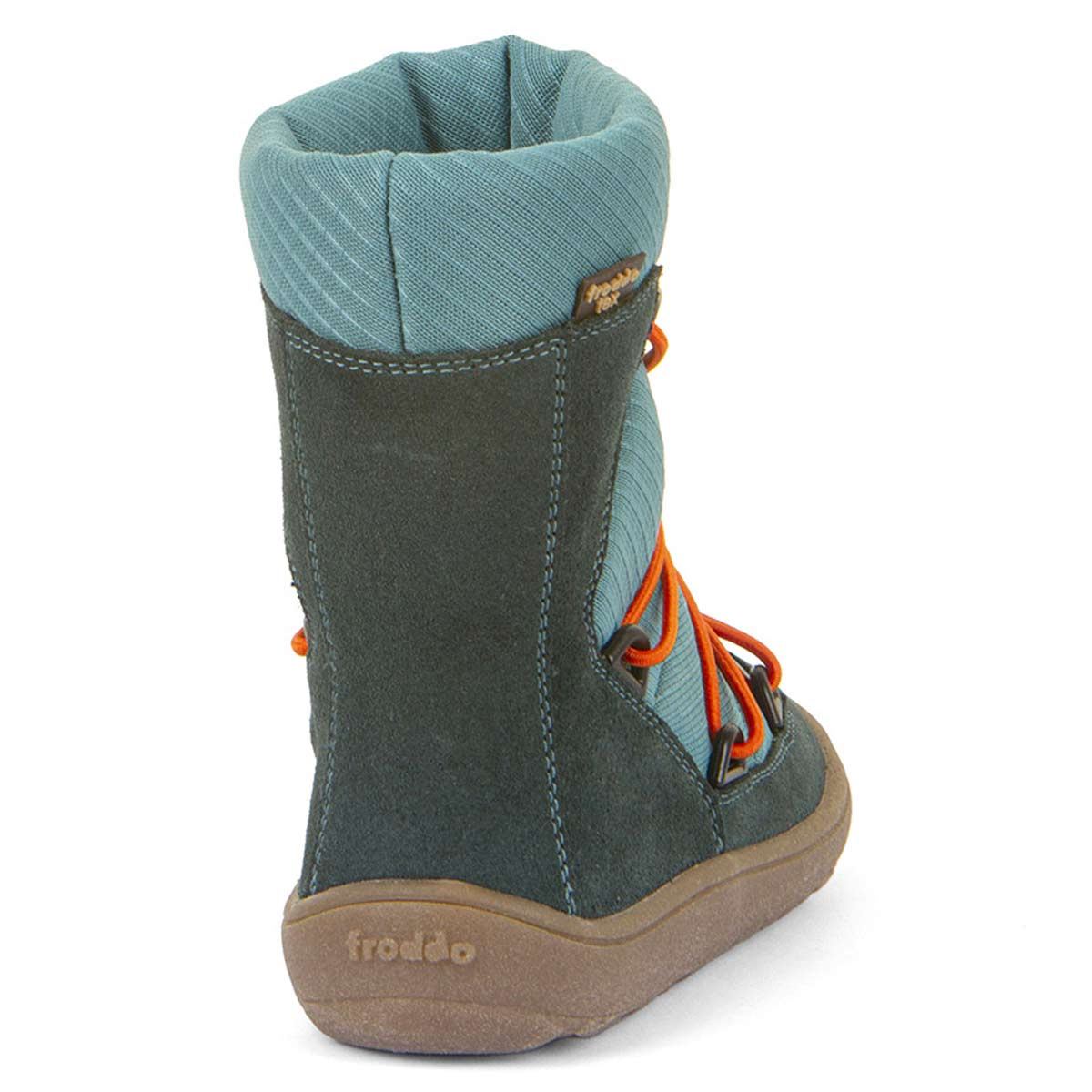 Froddo - FroddoTex Barefoot Track Wool - Kinder Wasserdichte Barfußstiefel mit Wollfutter - Blau/Petroleum – Bild 5