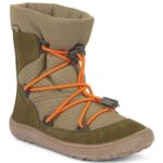 Froddo - FroddoTex Barefoot Track Wool - Kinder Wasserdichte Barfußstiefel - Dunkelgrün (Dark Green)