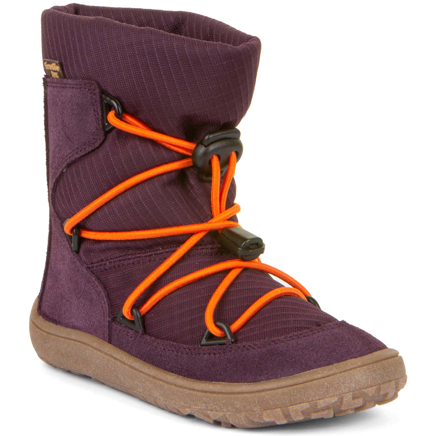 Froddo - FroddoTex Barefoot Track Wool - Mädchen Wasserdichte Barfußstiefel - Weinrot (Purple)