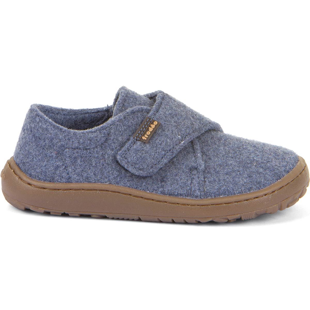 Froddo - Barefoot Wooly - Kinder Barfuß-Hausschuhe aus Wolle - Blau (Denim) – Bild 2
