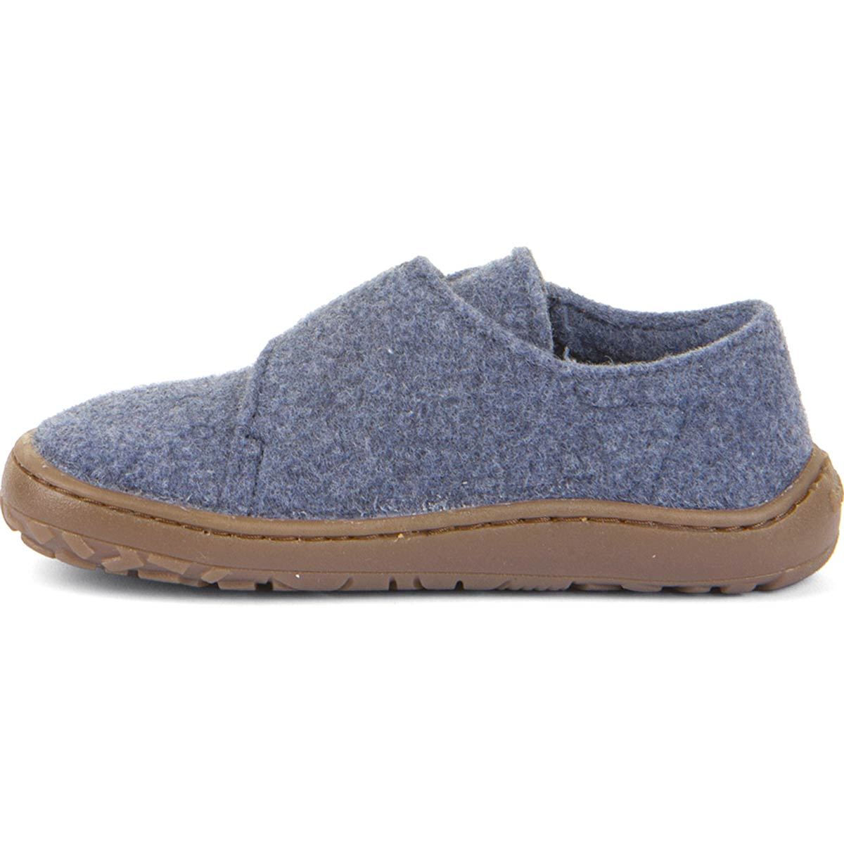Froddo - Barefoot Wooly - Kinder Barfuß-Hausschuhe aus Wolle - Blau (Denim) – Bild 3