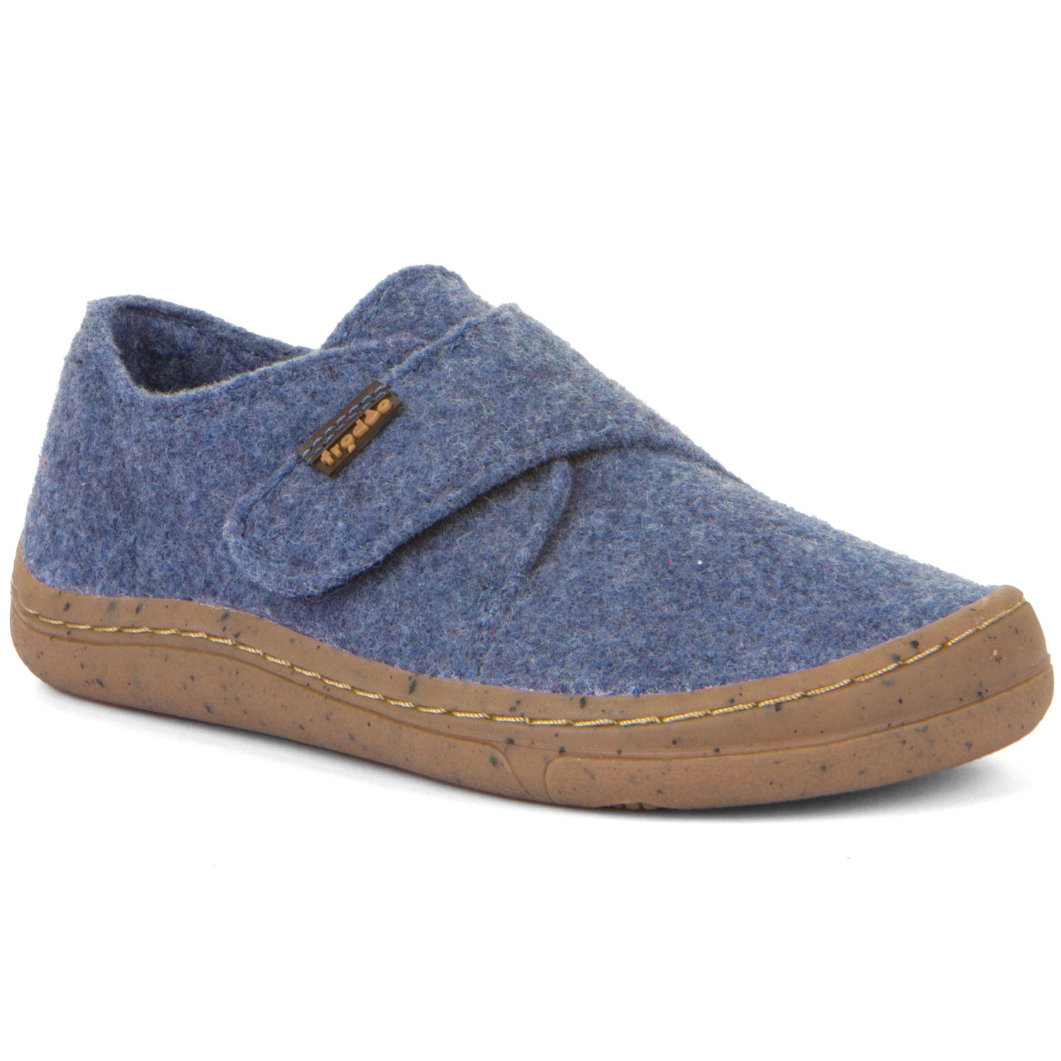 Froddo - Barefoot Wooly - Kinder Barfuß-Hausschuhe - Blau (Denim)