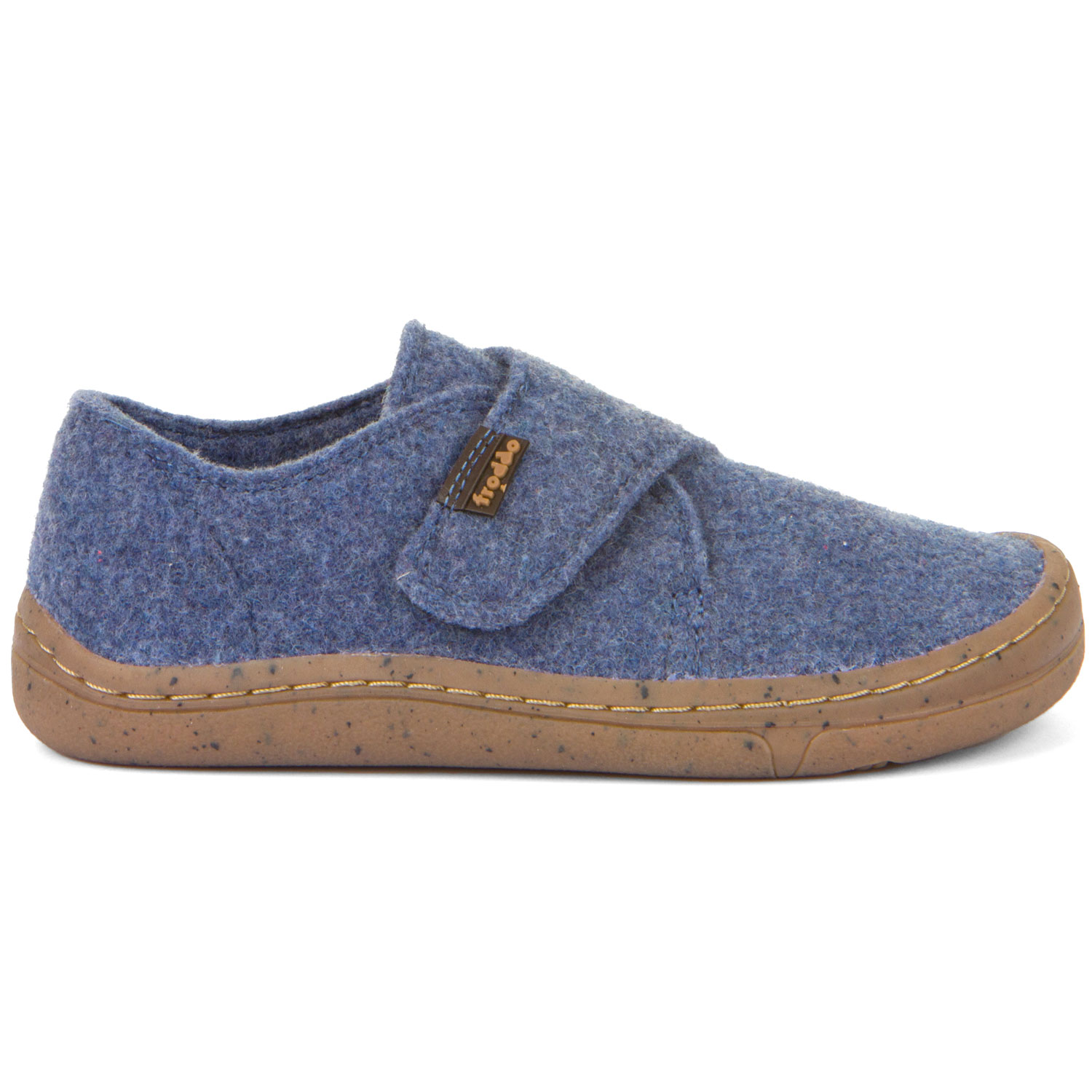 Froddo - Barefoot Wooly - Kinder Barfuß-Hausschuhe - Blau (Denim) – Bild 2