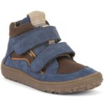 Froddo - FroddoTex Barefoot Autumn - Kinder Wasserdichte Barfußschuhe - Blau/Braun (Denim+)
