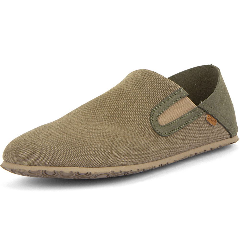 Froddo - Slip-On Barefoot Flexy - Unisex Barfuß-Hausschuhe - Olivegrün (Olive)