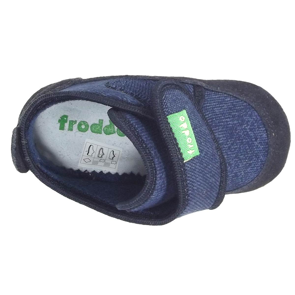 Froddo - Prewalkers Suede & Wool - Baby Erste Hausschuhe - Dunkelblau (Dark Blue) – Bild 3