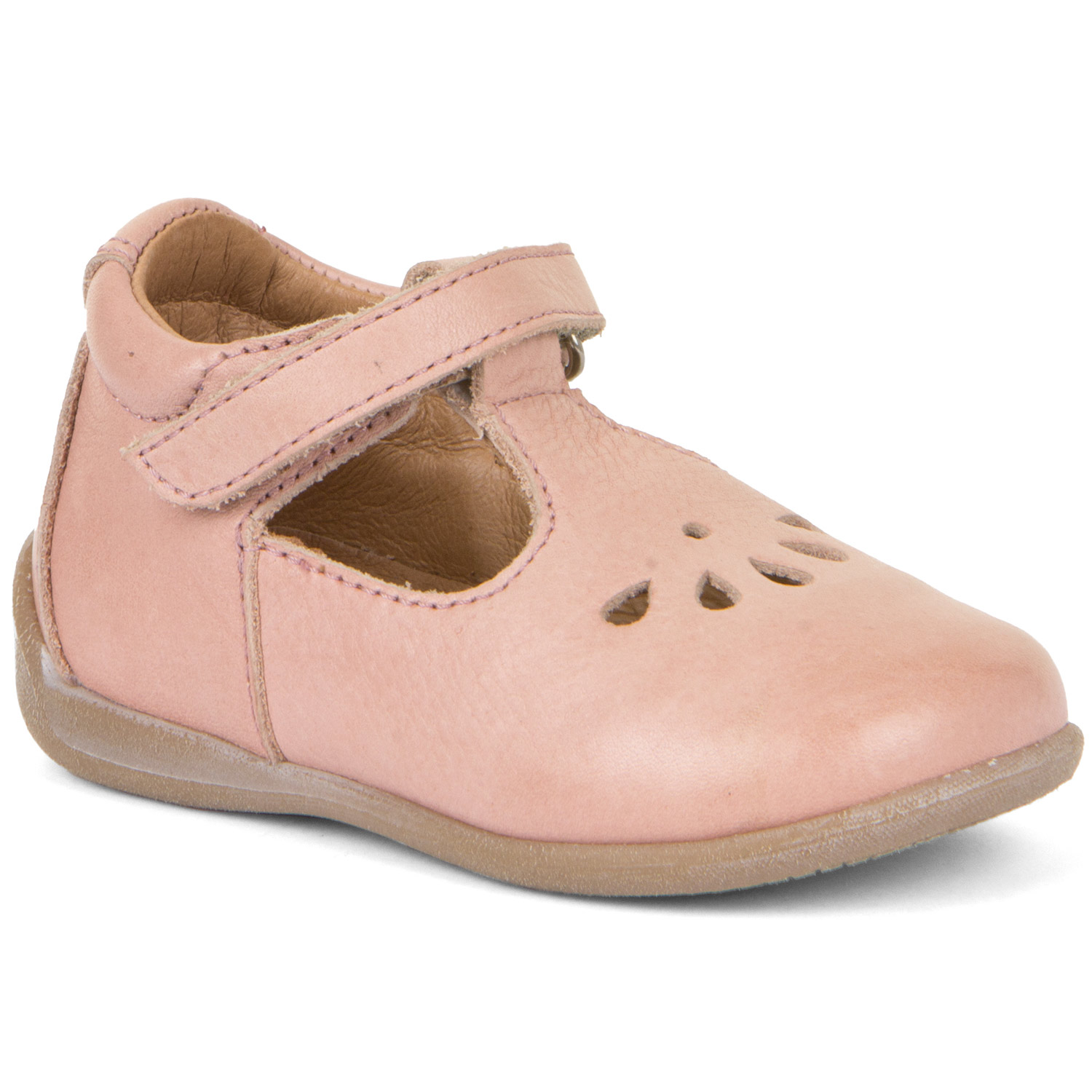 Froddo - Gigi T-Bar Ballerina - Mädchen Mary Jane Schuhe - Rosa (Nude)
