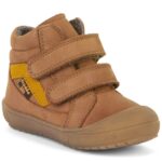 Froddo - FroddoTex Ollie - Kleinkinder Wasserdichte Klett-Stiefelette - Braun (Cognac)