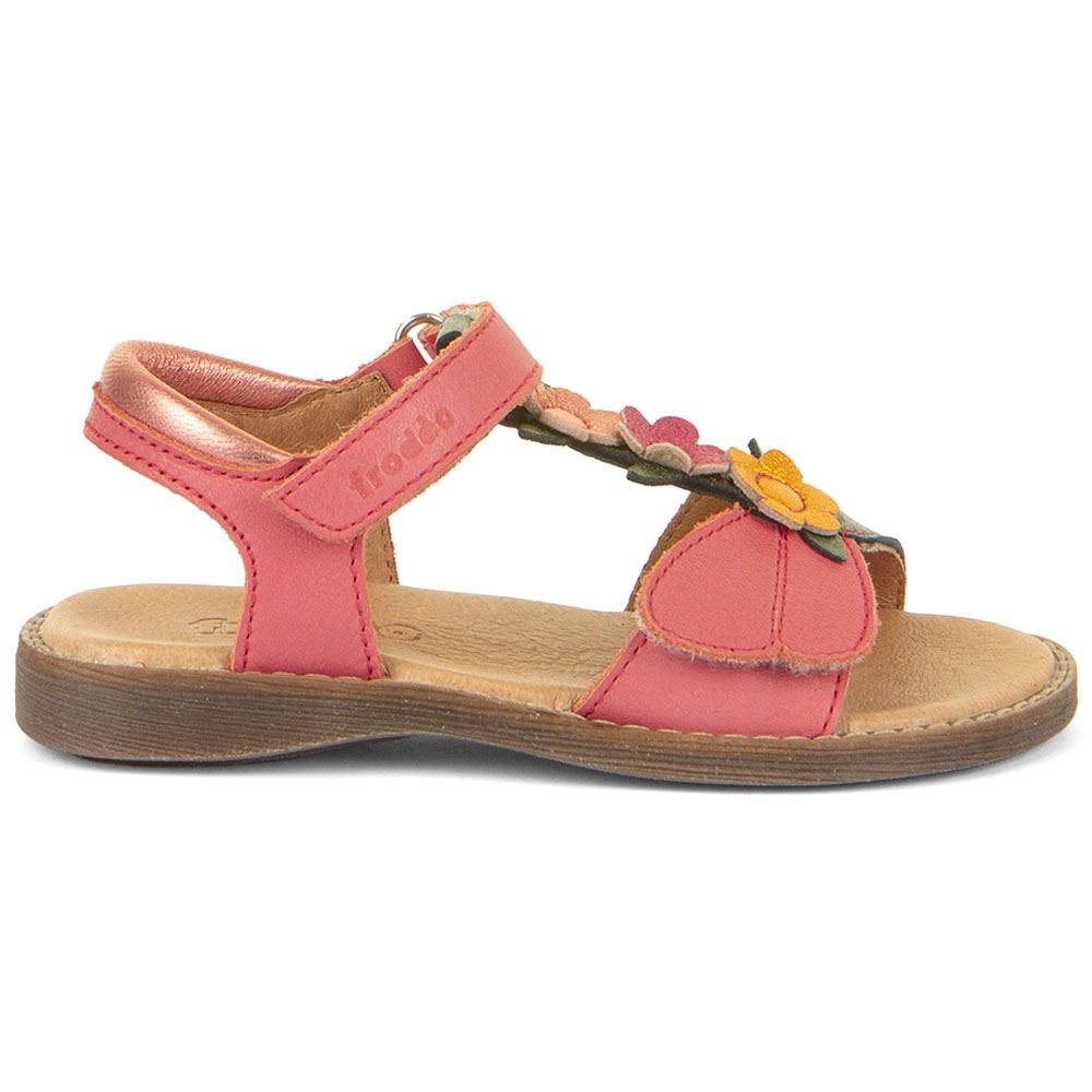 Froddo - Lorine Lola - Mädchen Leder-Sandalen mit Klettverschluss - Coral – Bild 2