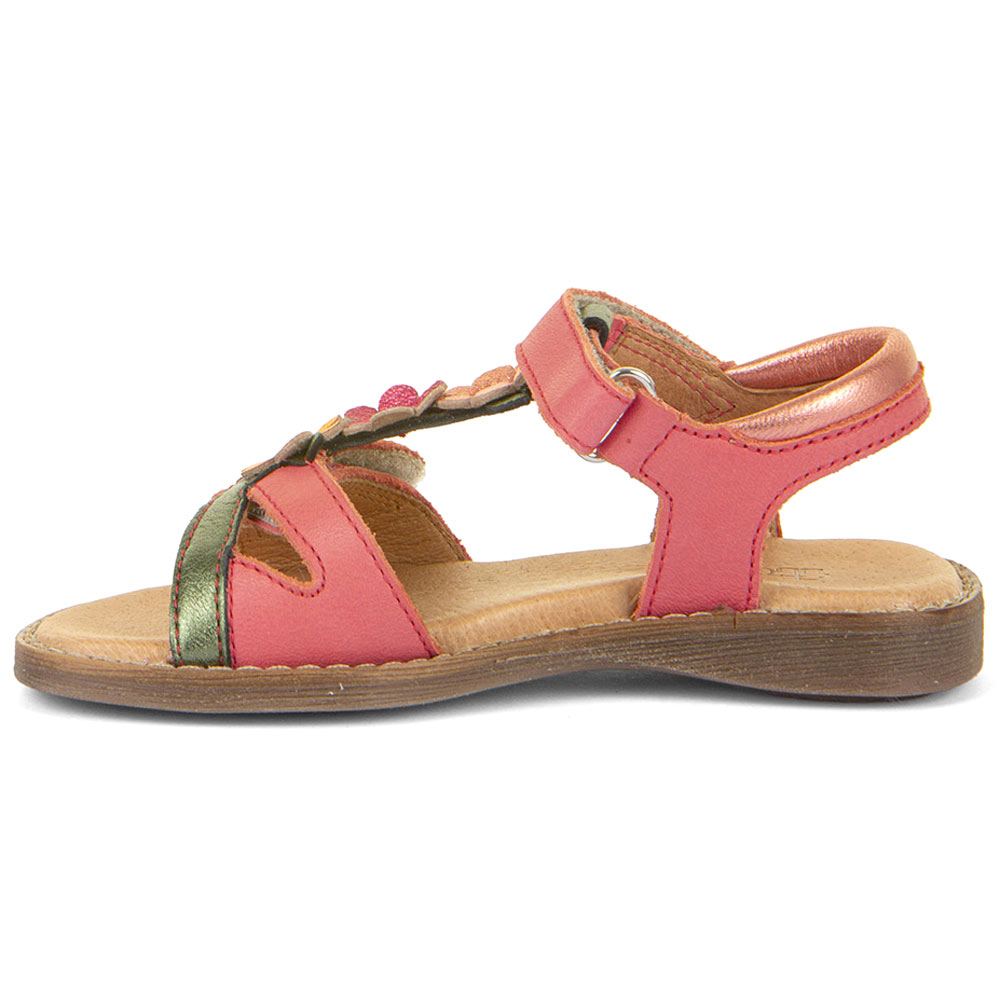 Froddo - Lorine Lola - Mädchen Leder-Sandalen mit Klettverschluss - Coral – Bild 3