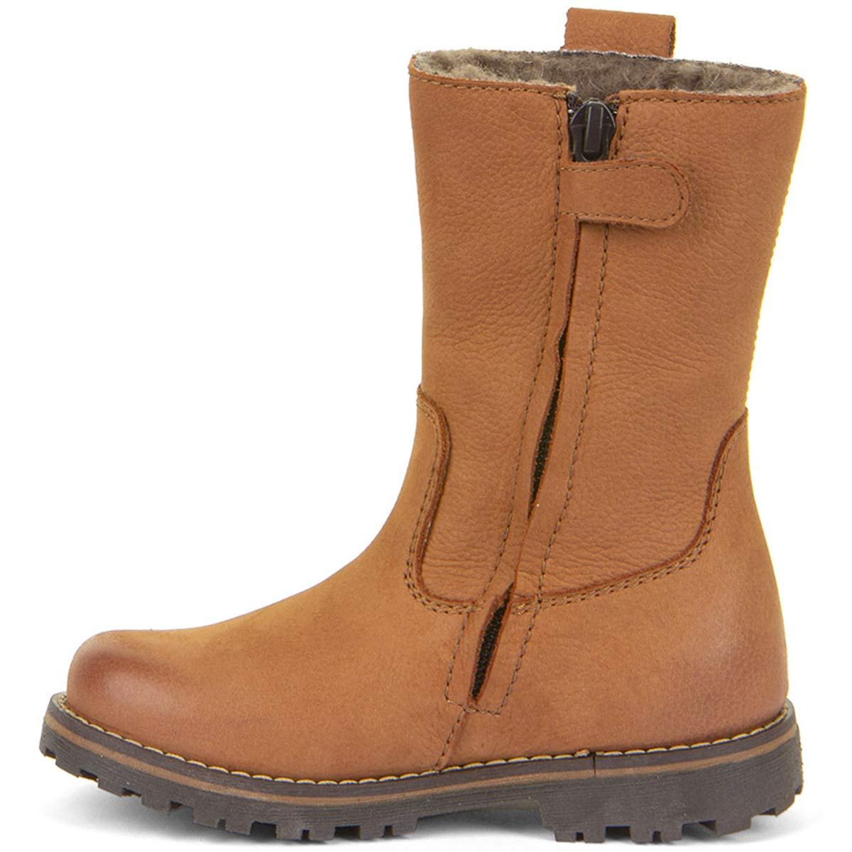 Froddo - FroddoTex Maxine - Mädchen Wasserdichte Winterstiefel mit Wollfutter - Cognac – Bild 3
