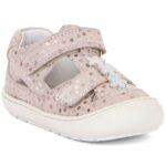 Froddo - Ollie Sandal - Kleinkinder Leder-Sandale mit Glanzeffekt - Rosa (Pink+)
