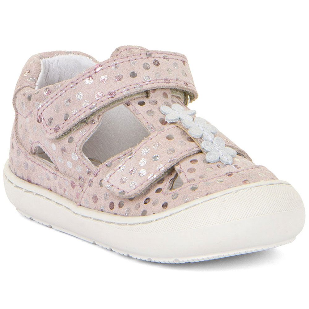 Froddo - Ollie Sandal - Kleinkinder Leder-Sandale mit Glanzeffekt - Rosa (Pink+)